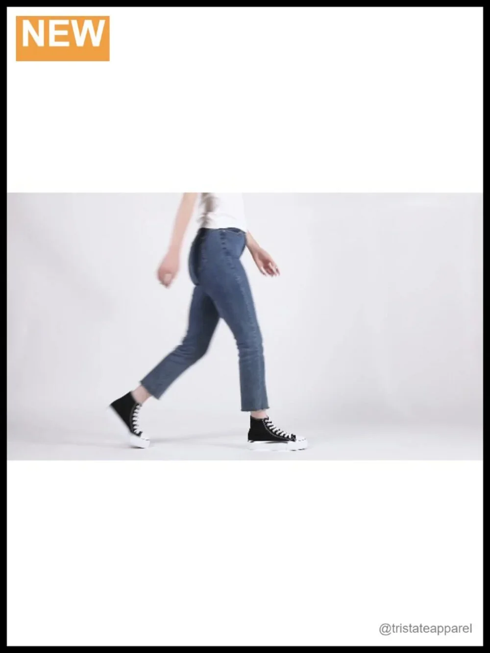 High Top Platform Sneakers Breathable Canvas Slip Resistant Lace-Up